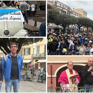 Vespa Club Pietra Ligure, quarta edizione da record per la "Benedizione dei caschi" Vespa Club Pietra Ligure, quarta edizione da record per la "Benedizione dei caschi"