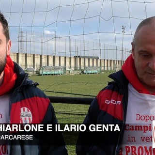 Calciomercato. Conferma in blocco per lo staff della Carcarese, in panchina ancora Loris Chiarlone e Ilario Genta