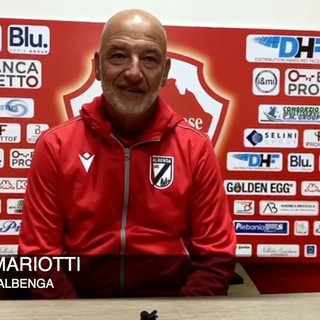 Calcio, Albenga. Coperta corta a Varese, Mariotti: "Grazie a tutti i ragazzi. La società sta mettendo le cose a posto, ci divertiremo" (VIDEO)