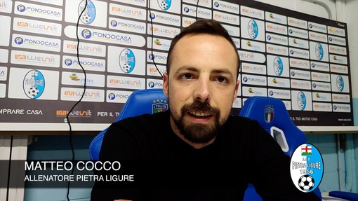 Calcio, Pietra Ligure. Altri tre punti per mister Cocco: &quot;Concentrati sul lavoro, oggi potevamo chiuderla prima&quot; (VIDEO)