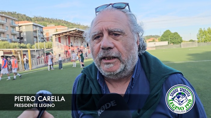 Calcio | Legino. Il saluto del presidente Carella: "Lasciare è un grande dispiacere, ma con le nuove normative è impossibile andare avanti" (VIDEO)