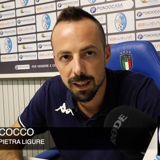 Calcio, Pietra Ligure. La rosa biancoceleste non tradisce Cocco: "Gara seria. Sogno? Per lui solo un affaticamento" (VIDEO)