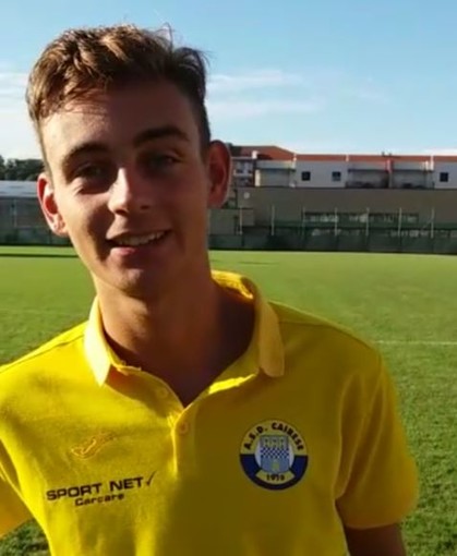 Calcio, Cairese. La zampata vincente è di Gabriele Bovio: "Bello battere l'Alassio, ma è solo la prima giornata" (VIDEO) Calcio, Cairese. La zampata vincente è di Gabriele Bovio: "Bello battere l'Alassio, ma è solo la prima giornata" (VIDEO)