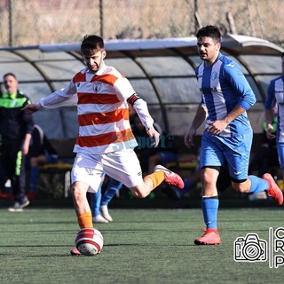 Marrapodi con la maglia del Santa Cecilia