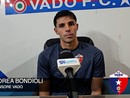 Calcio, Vado. Prima da capitano per Bondioli: "Questo gruppo va oltre titolari e riserve. Possiamo migliorare, ma l'atteggiamento c'è" (VIDEO)