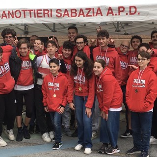 Canottieri Sabazia. Dieci titoli liguri a Candia per i ragazzi di Andrea e Marco Tarditi