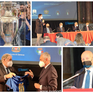 I presidenti Gravina e Abete a Genova per incontrare il dilettantismo ligure: "Abbiamo trovato idee ed energie, pronti a una rivoluzione culturale" (FOTO E VIDEO)