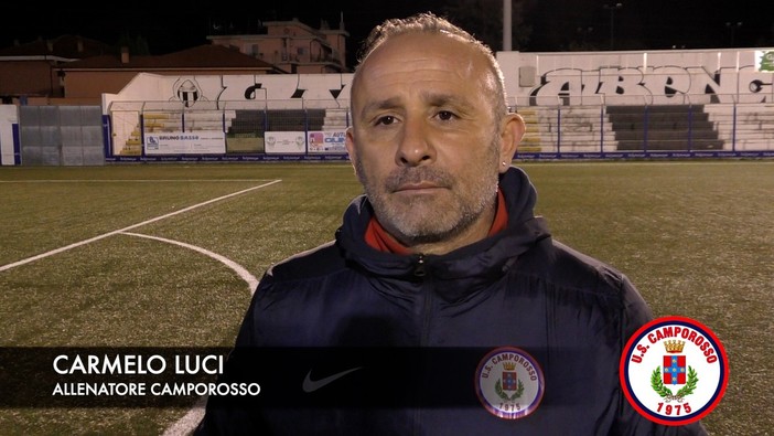 Calcio, Camporosso. Luci rende onore al Pontelungo: &quot;Meritavano i tre punti, noi dobbiamo crescere sotto tanti aspetti per puntare alla Promozione&quot; (VIDEO)