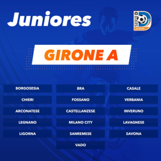 Calcio, Juniores Nazionali. Savona, Vado e Sanremese nel gruppo A. Si parte il 14 settembre