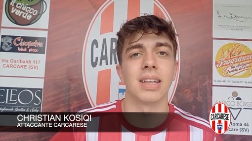 Calcio, Carcarese. Kosiqi entra e piega la Sestrese: "Un grande Giribaldi, ora compiamo l'ultimo passo verso l'Eccellenza" (VIDEO)