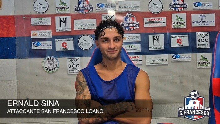 Calcio | San Francesco Loano. Sina: "Io e il club abbiamo la stessa voglia di riscatto. Con la Virtus uno sport per il campionato" (VIDEO) Calcio | San Francesco Loano. Sina: "Io e il club abbiamo la stessa voglia di riscatto. Con la Virtus uno sport per il campionato" (VIDEO)