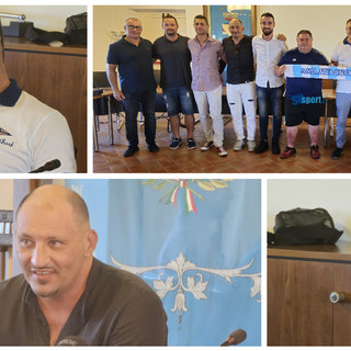 Area Calcio Andora. Prima conferenza per il nuovo presidente Ndricim Aga: "La città deve unire le forze per ottenere risultati importanti" (FOTO E VIDEO)