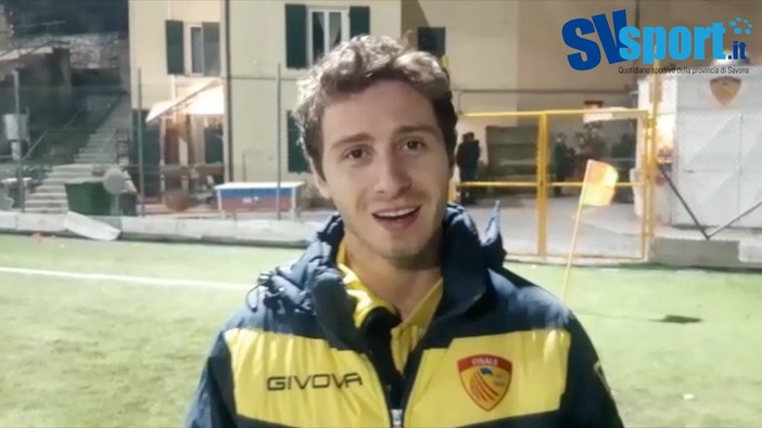 Calcio, Finale. Stefano Faedo dopo il pokerissimo all'Alassio: "Chiudiamo nei primi cinque, poi potremo essere la mina vagante" (VIDEO)