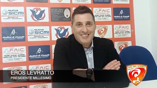 Calcio, Millesimo. Il presidente Levratto rilancia subito: "Vicinissimi all'Eccellenza, con uno sponsor possiamo puntare alla D" (VIDEO)