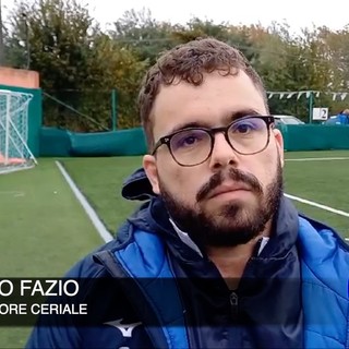 Calcio, Ceriale. Biancoblu fedeli ai propri principi anche a Carcare, Fazio: "Seguiamo una linea in continuità con il nostro vivaio" (VIDEO)