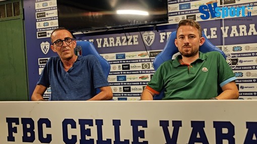 Calcio, Carcarese. I vertici societari in sala stampa dopo l'amichevole di Celle: "Cantiere aperto, ma sappiamo di avere un buon potenziale" (VIDEO) Calcio, Carcarese. I vertici societari in sala stampa dopo l'amichevole di Celle: "Cantiere aperto, ma sappiamo di avere un buon potenziale" (VIDEO)