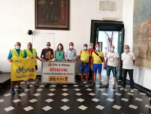 Albenga sempre più orientata verso una viabilità ciclabile: incontro tra il sindaco Tomatis e la delegazione FIAB Albenga sempre più orientata verso una viabilità ciclabile: incontro tra il sindaco Tomatis e la delegazione FIAB