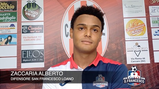 Calcio, San Francesco Loano. Alberto guarda il bicchiere mezzo pieno dopo il 2-2 di Carcare: "Lasciamo il Corrent più felici che tristi, il gruppo sta facendo la differenza" (VIDEO) Calcio, San Francesco Loano. Alberto guarda il bicchiere mezzo pieno dopo il 2-2 di Carcare: "Lasciamo il Corrent più felici che tristi, il gruppo sta facendo la differenza" (VIDEO)