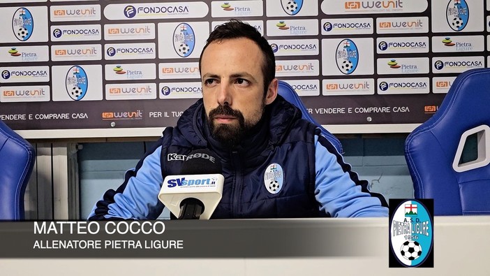 Calcio, Pietra Ligure. Cocco promuove la squadra a pieni voti: "Col Celle una delle migliori gare dell'anno, poste le basi per il futuro" (VIDEO)