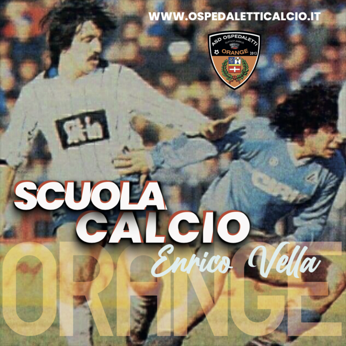 Ospedaletti. Arriva Enrico Vella, farà parte dello staff orange con la Scuola Calcio Ospedaletti. Arriva Enrico Vella, farà parte dello staff orange con la Scuola Calcio