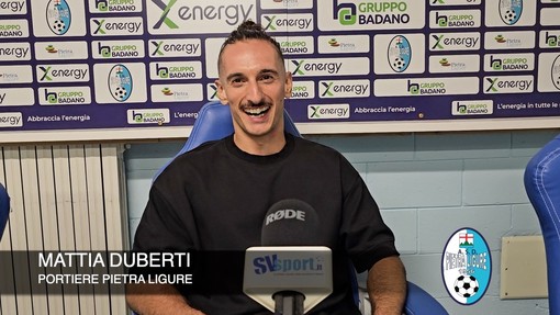 Calcio | Mattia Duberti si tiene stretto il Pietra Ligure: "Ho ancora tanta ambizione con questi colori. Saremo ancora più affamati" (VIDEO) Calcio | Mattia Duberti si tiene stretto il Pietra Ligure: "Ho ancora tanta ambizione con questi colori. Saremo ancora più affamati" (VIDEO)
