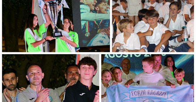 Calcio | Pietra Ligure. Luci e passione in Piazza San Nicolò, la Notte Biancoceleste lancia la nuova stagione sportiva (FOTO E VIDEO) Calcio | Pietra Ligure. Luci e passione in Piazza San Nicolò, la Notte Biancoceleste lancia la nuova stagione sportiva (FOTO E VIDEO)