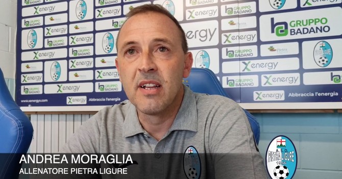 Calcio | Pietra Ligure. Moraglia parte col 2-0 all'Arenzano: "Partiti contratti, ma ho trovato una squadra maturata"