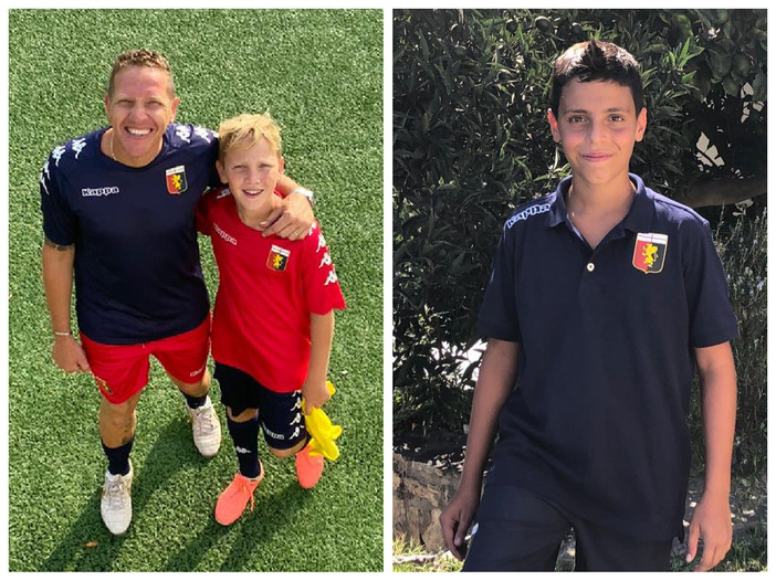 Manuel Scagliome, insieme al figlio Roberto, e Mattia Mastroianni Manuel Scagliome, insieme al figlio Roberto, e Mattia Mastroianni