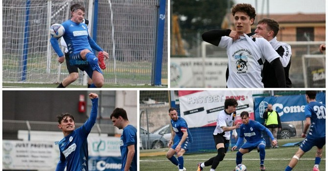 Calcio | L'Albingaunia riprende due volte l'Andora, gli scatti dal Riva (FOTOGALLERY)