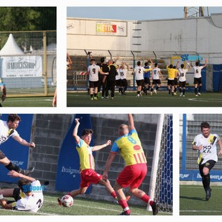 Calcio. Gran battaglia tra San Filippo Neri Yepp e Baia Alassio, gli scatti dall'Annibale Riva (FOTOGALLERY)
