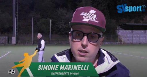 Calcio. Pro Savona vittoriosa a Cogoleto, Marinelli rivendica la rivoluzione biancoblu: "Ho scelto mister e giocatori adatti a vincere la Prima Categoria" (VIDEO) Calcio. Pro Savona vittoriosa a Cogoleto, Marinelli rivendica la rivoluzione biancoblu: "Ho scelto mister e giocatori adatti a vincere la Prima Categoria" (VIDEO)