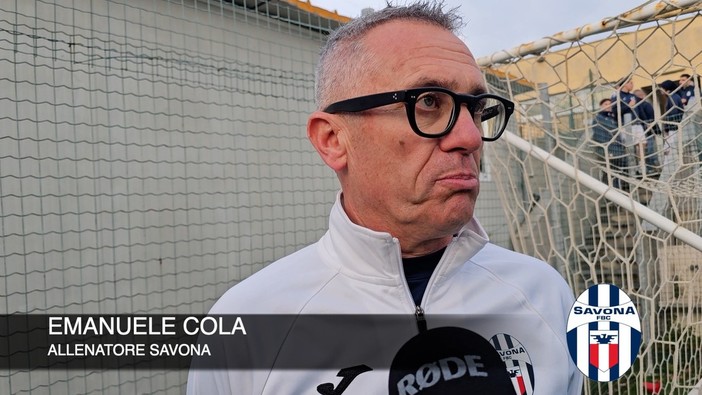 Calcio, Savona. I tre punti con l'Old Boys non bastano a Cola: "Prendiamo troppi gol. La Coppa? Non me ne frega niente, gli infortuni preoccupano" (VIDEO)