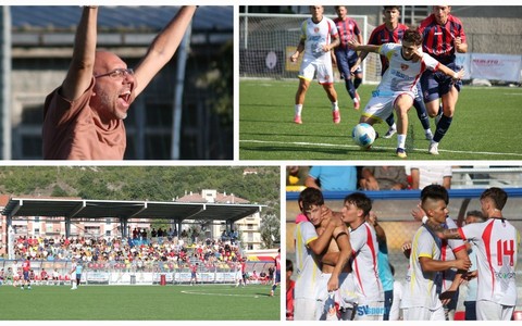 Calcio | Il Millesimo vince la prima gara in Serie D. Gli scatti del 2-1 alla Valenzana (FOTOGALLERY)
