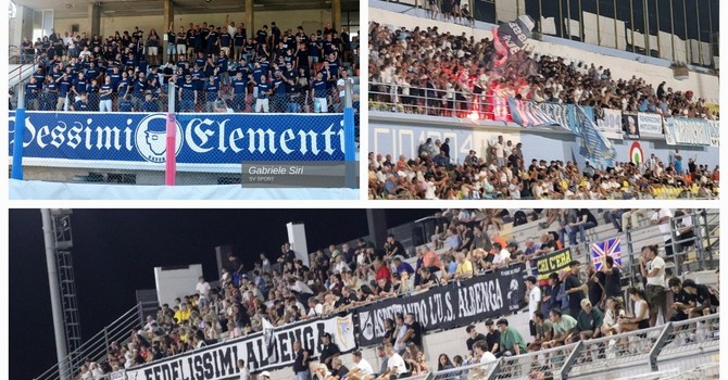 FOTONOTIZIA | Spalti pieni nella domenica di Coppa, grande affluenza a Vado, Albenga e Sanremo FOTONOTIZIA | Spalti pieni nella domenica di Coppa, grande affluenza a Vado, Albenga e Sanremo