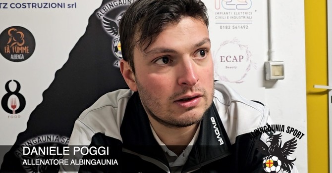 Calcio, Albingaunia. Poggi rilancia dopo l'eliminazione in Coppa: "La strada è quella giusta. Qualcuno si deve ricredere e portarci rispetto" (VIDEO)