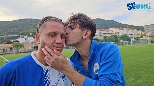 Calcio, Cisano. La vecchia guardia incontro la nuova, Garofalo e Hamati: "Con l'Andora sfida aperta, bravi a crederci fino alla fine" (VIDEO)