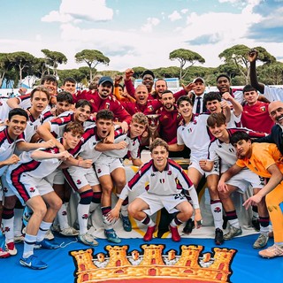 La premiazione (foto Genoa CFC - Tano Pecoraro Fotografia)