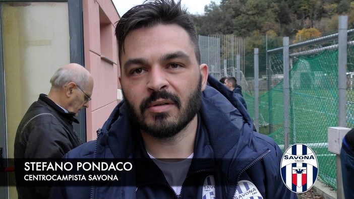 Calcio, Savona. Pondaco incorona i giovani. &quot;C'è uno scambio reciproco. Cavallaro con qualità e personalità&quot; (VIDEO)