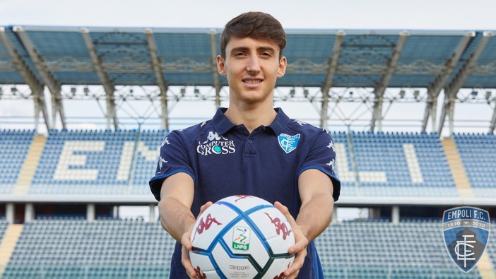 Andrea Cambiaso (foto tweet ufficiale Empoli)