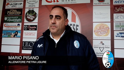 Calcio, Pietra Ligure. Pisano non disdegna il punto di Carcare: "C'erano tutte le condizioni per poter perdere" (VIDEO) Calcio, Pietra Ligure. Pisano non disdegna il punto di Carcare: "C'erano tutte le condizioni per poter perdere" (VIDEO)