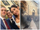 Dalla notte di Wembley ai fumogeni di piazza San Michele: mister Conoscenti e Valentina ora sposi. Con auguri speciali (FOTO e VIDEO)