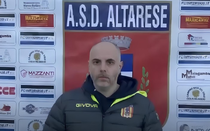 Calcio. Altarese. I giallorossi interrompono il filotto del Vadino, Ponte: "Ingauni ottima squadra, chiuderemo affrontando ogni gara al meglio (VIDEO) Calcio. Altarese. I giallorossi interrompono il filotto del Vadino, Ponte: "Ingauni ottima squadra, chiuderemo affrontando ogni gara al meglio (VIDEO)