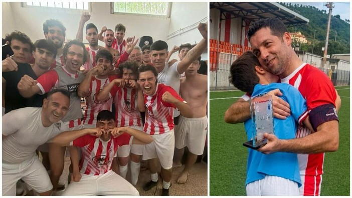 Calcio | Il Quiliano &amp; Valleggia celebra Davide Grippo, scarpini al chiodo per il capitano biancorossoviola