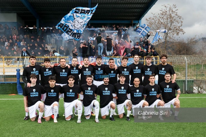 Calcio | Albissole. Gli ultras chiamano il pubblico all'adunata: "Eccellenza grande orgoglio, aiutiamo i nostri ragazzi!"