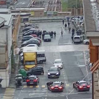 Calcio. Tafferugli nella zona del "Pertini" dopo Multedo - Savona, intervento di Carabinieri e Polizia