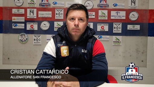 Calcio. S. Francesco Loano battuta dal Campomorone. Cattardico: "Loro più bravi di noi negli episodi. Staltari punta? Non c'erano molte alternative" (VIDEO)