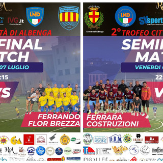 Calcio, Secondo Trofeo Città di Albenga. E' il giorno delle semifinali!