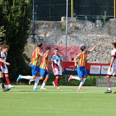 Calcio, Promozione. Un Finale da stropicciarsi gli occhi, i giallorossoblu non lasciano scampo al Pontelungo: finisce 3-0