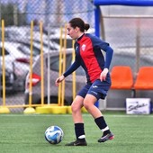 Daniela Patrone con la maglia del Vado