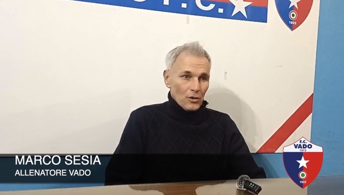 Calcio, Vado. Esordio tennistico per Sesia: "Dai ragazzi grande disponibilità, cerchiamo un'interpretazione diversa del 3-5-2" (VIDEO)
